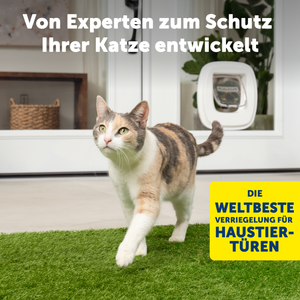 Montageadapter für Tür für große Katzen