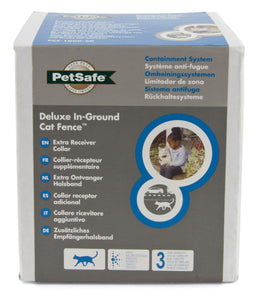 Zusätzliches Empfängerhalsband für unterirdisches Deluxe-Rückhaltesystem mit Draht für Katzen In-Ground Cat Fence™